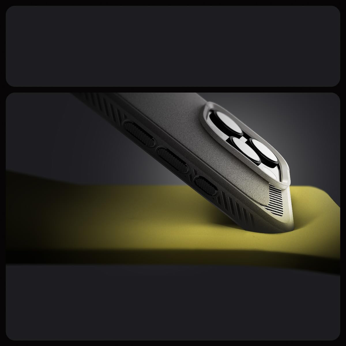 Etui Spigen Rugged Armor Mag do MagSafe do iPhone 16 Pro, szare